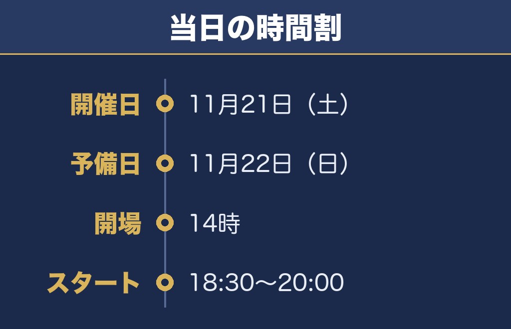 花火甲子園2026の日程は11月21日!予備日は22日