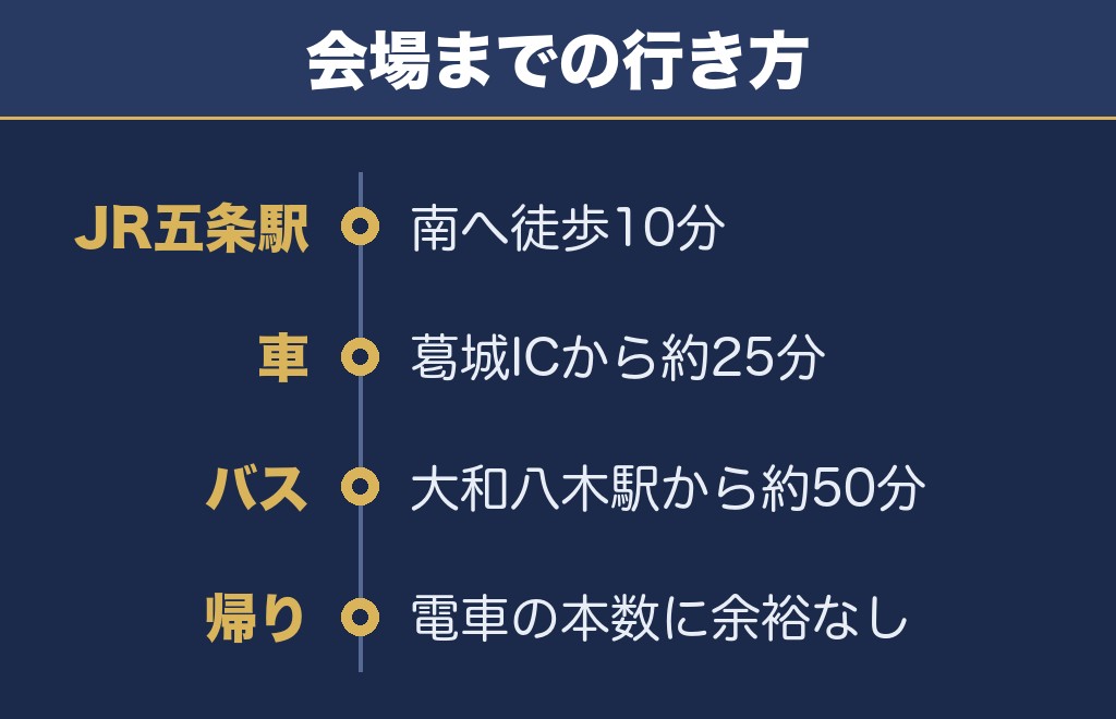 吉野川祭り納涼花火大会2027のアクセスは五条駅から徒歩10分