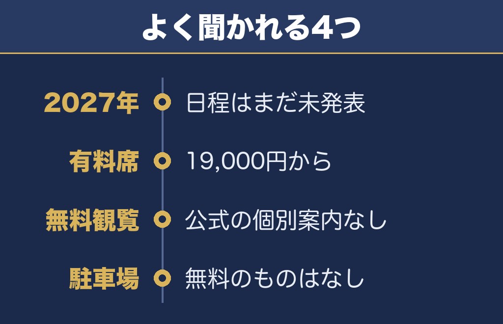 前橋花火大会に関するQ&A